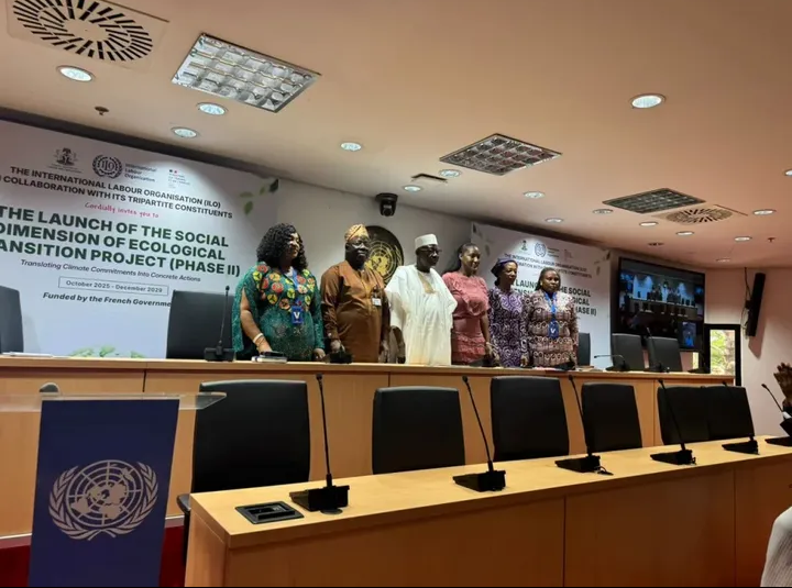Nigeria, ILO Launch Phase II of Green Jobs Transition Project to Drive Sustainable Employment and Climate-Resilient Economic Growth!
