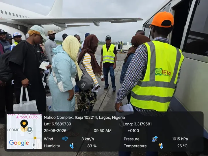 Final Batch of 40 Stranded Nigerians Returns from South Africa, Concluding Government-Led Evacuation Mission!