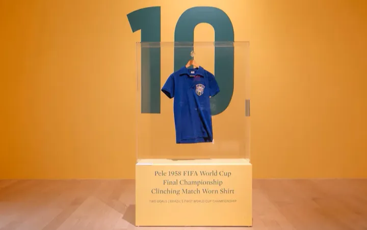Pele’s Iconic 1958 World Cup Final Jersey Sells for $4.9 Million, Setting Historic Sports Memorabilia Benchmark!