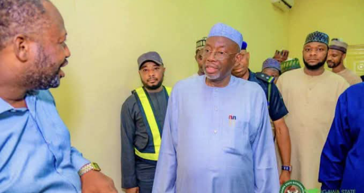 Jigawa Governor Umar Namadi Conducts Surprise Secretariat Inspection, Raises Questions Over Public Service Accountability!