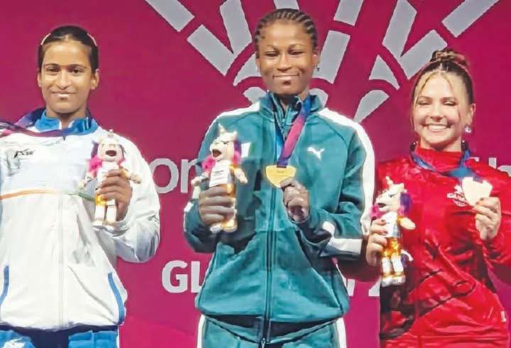 Nigeria’s Weightlifting Stars Rewrite Commonwealth Games History as Lawal, Umoafia and Didih Win Record-Breaking Gold in Glasgow 2026!