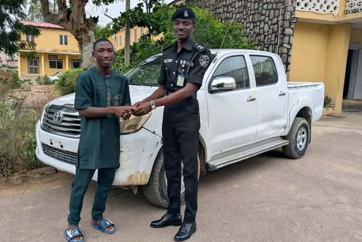 Kano Police Recover Two Stolen Vehicles, Arrest Suspect in Crackdown on Interstate Auto Theft Network!