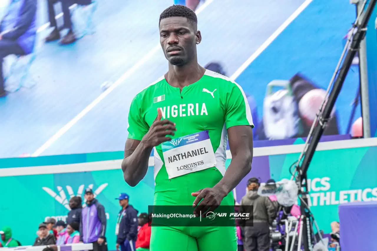 Police Celebrate as Corporal Nathaniel Bags 400m Hurdles Gold at Commonwealth Games!