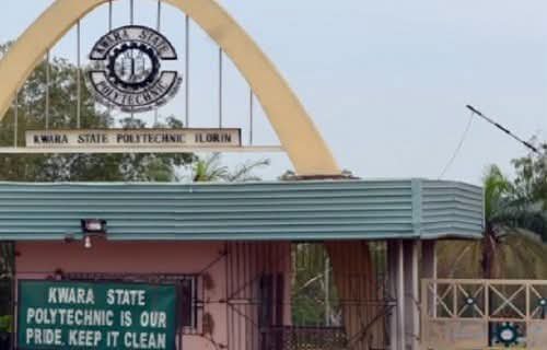 Kwara State Polytechnic in Ilorin where 42 students were expelled over examination malpractice.