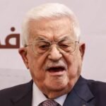 Palestinian Authority President Mahmoud Abbas during an international diplomatic meeting ahead of the United Nations General Assembly.