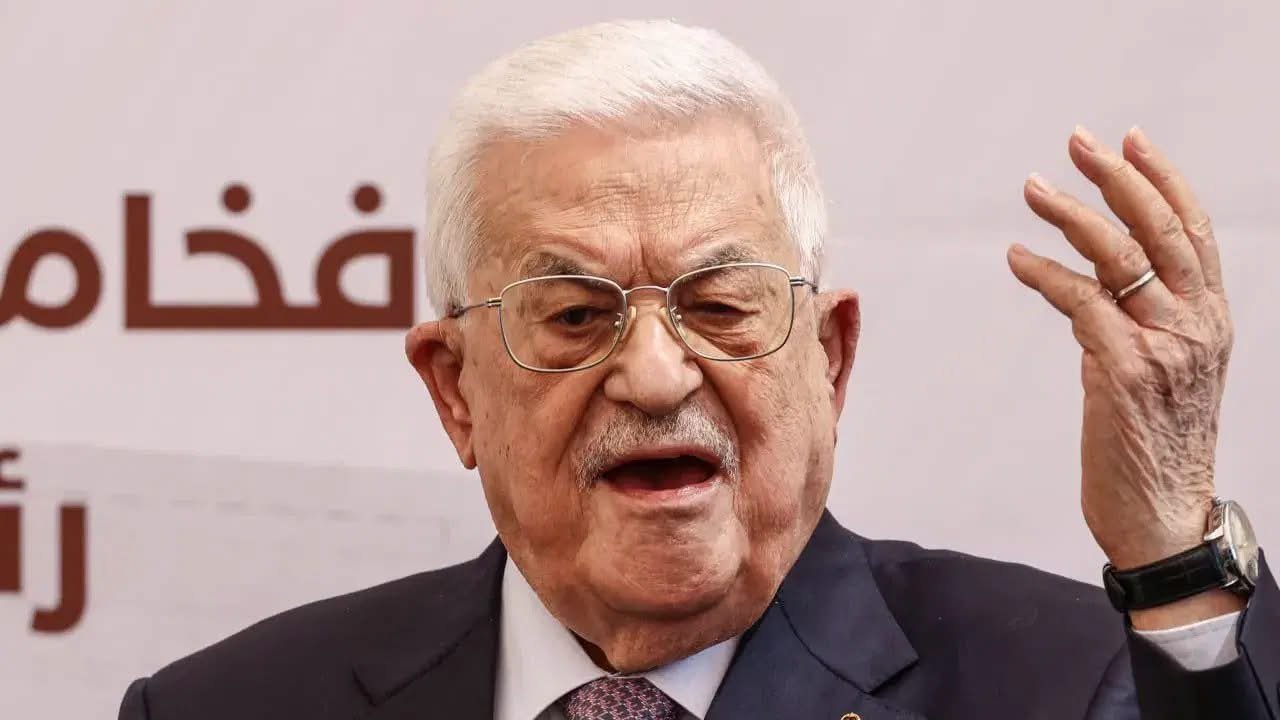 Palestinian Authority President Mahmoud Abbas during an international diplomatic meeting ahead of the United Nations General Assembly.