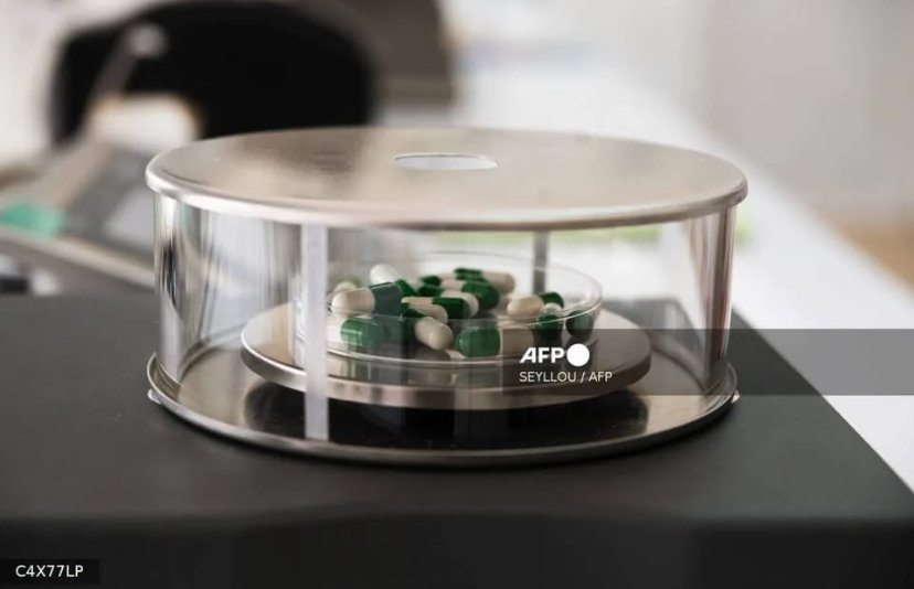 Teranga Pharma laboratory in Senegal producing DREPAF, a locally manufactured hydroxyurea treatment for sickle cell disease.