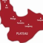 Security personnel patrolling a community in Plateau State following fresh attacks in Barkin Ladi and Riyom.