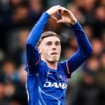 Chelsea forward Cole Palmer during a football match in the 2026-27 season.