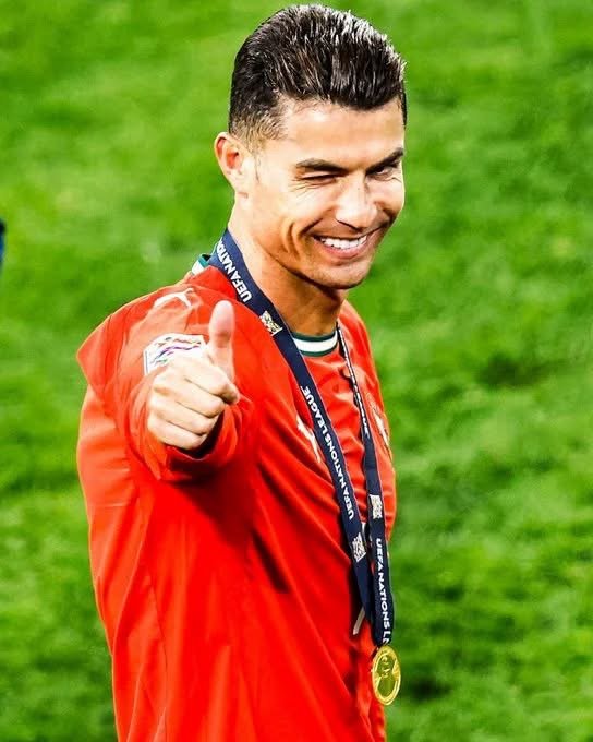 Cristiano Ronaldo wearing the Portugal national team kit during preparations for the 2026-27 UEFA Nations League.