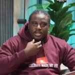 Nigerian comedian and content creator Isbae U hosting his Curiosity Made Me Ask interview programme.