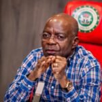 Abia State Governor Alex Otti with President Bola Ahmed Tinubu during an official engagement amid political discussions ahead of the 2027 elections.