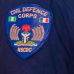 Nigeria Security and Civil Defence Corps personnel during security operations amid an investigation into deaths in NSCDC custody.