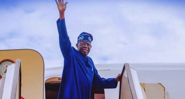 President Bola Ahmed Tinubu during his working vacation and official engagements in Paris, France.