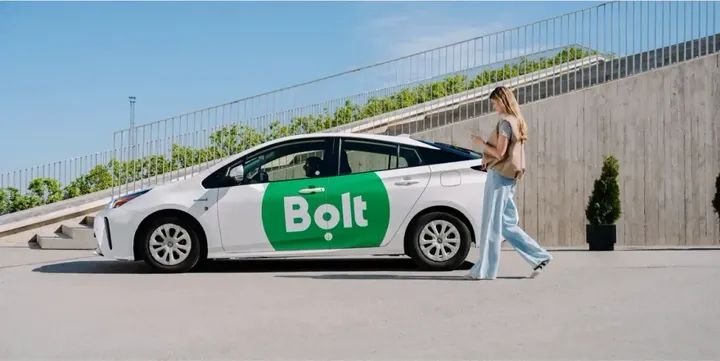 Bolt ride-hailing drivers and vehicles in Nigeria as driver registrations surge following Uber’s exit from the Nigerian market.