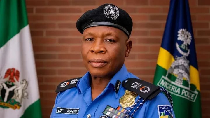 Yobe State Police Command officers during a security operation following the arrest of 240 suspects linked to murder, rape, kidnapping and armed robbery.