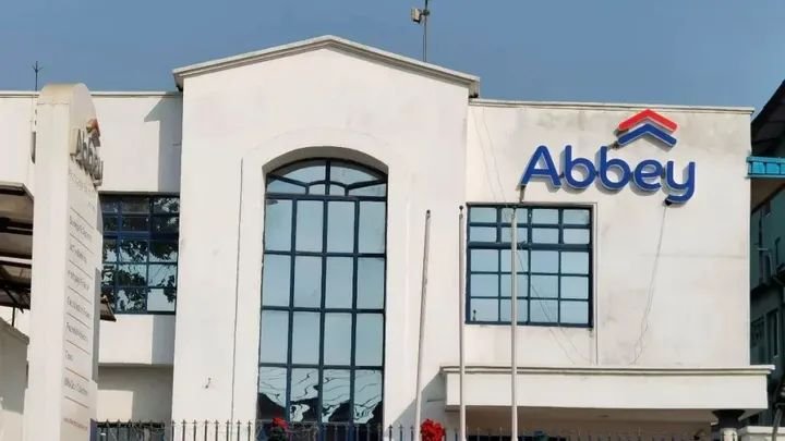 Abbey Bank Plc headquarters and shareholder structure following the bank's 26.56 billion-share private placement.