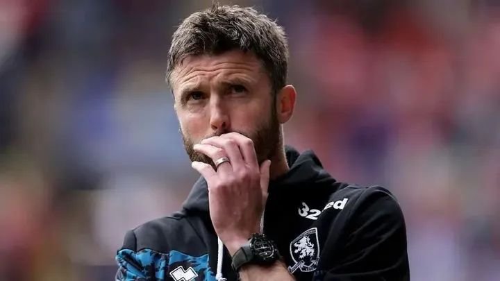 Michael Carrick reacts during Manchester United’s 3-2 Carabao Cup defeat to Brighton after surrendering a two-goal lead at Old Trafford.