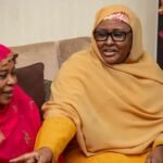 Aisha Buhari visits former Vice-President Atiku Abubakar in Abuja during a meeting ahead of Nigeria’s 2027 political season.