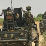 Nigerian Army troops during a security operation in Sokoto State