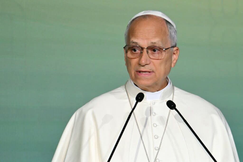 Pope Leo XIV speaks about assisted dying during his visit to Lourdes, France.