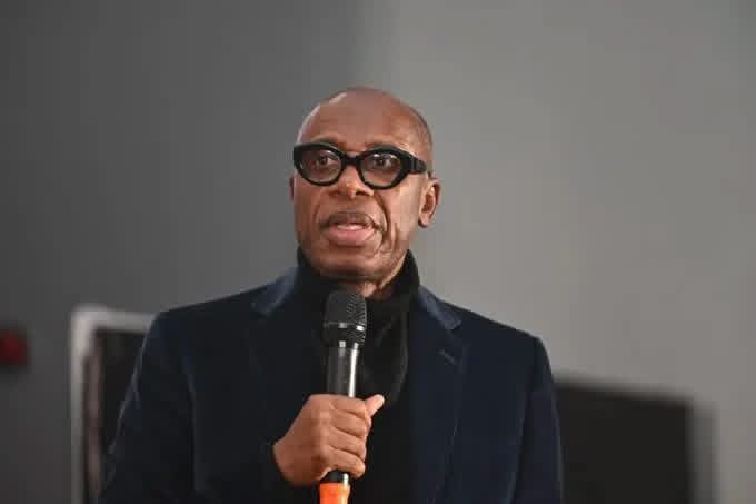 Rotimi Amaechi, ADC vice-presidential candidate, during a Politics Today interview discussing petrol prices and the 2027 election.