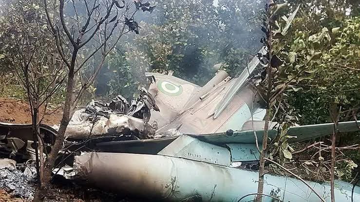 Nigerian Air Force ATR-42 aircraft crash in Igbokoda Ondo State during routine mission from Benin to Lagos