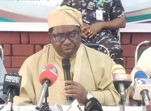 INEC Chairman Joash Amupitan speaking at a strategic workshop as Nigeria voter register surpasses 103 million ahead of 2027 elections