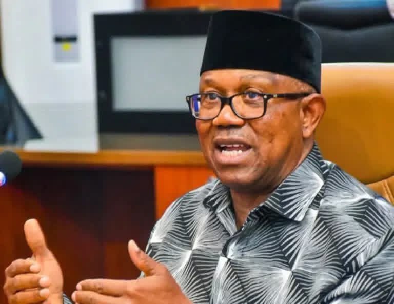 Peter Obi and Anambra State Governor Chukwuma Soludo in a political dispute over APGA, governance and the 2027 presidential election.