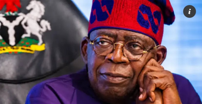 President Bola Ahmed Tinubu pictured during an official engagement as northern Islamic clerics call for reconsideration of his 2027 re-election bid.