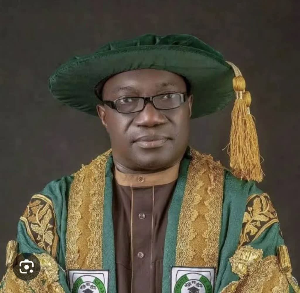 Professor Philip Afaha, pioneer Vice-Chancellor of Akwa Ibom State University of Education, Afaha Nsit, during his appointment announcement.