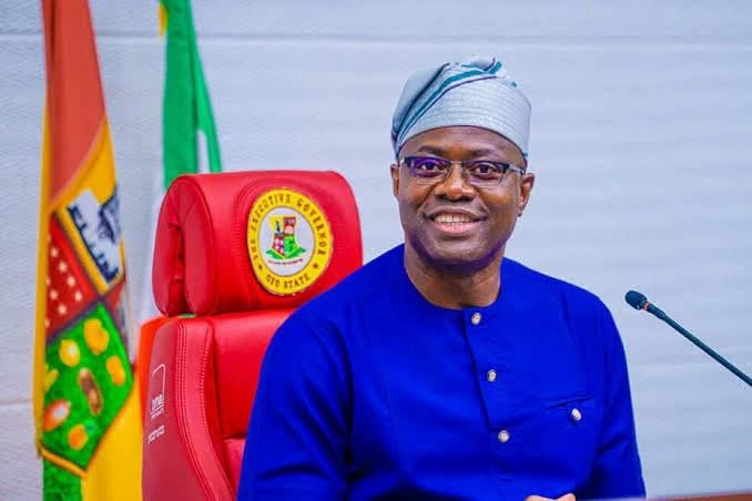 Oyo State Governor Seyi Makinde during a media engagement amid criticism from the All Progressives Congress in Oyo State ahead of the 2027 elections.