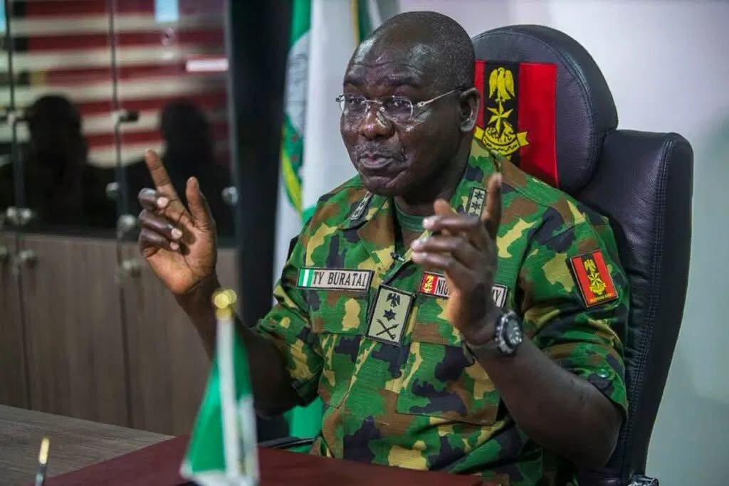 Retired Nigerian Army chief Tukur Buratai discusses the $1 billion defence procurement fund and calls for greater transparency in military contracts at a conference in Abuja.