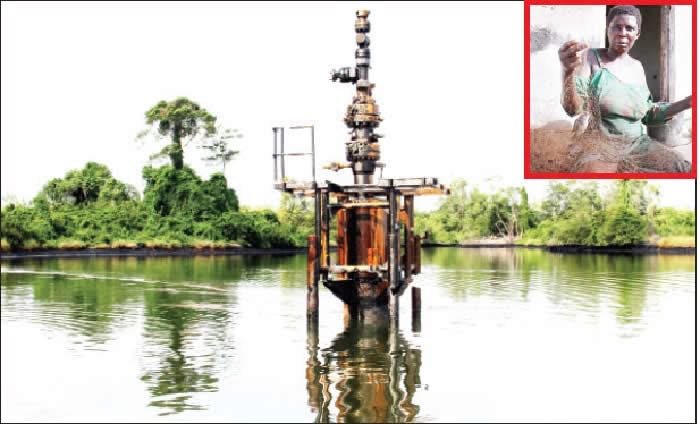 Oil pollution and environmental risks affecting Niger Delta communities in Rivers and Bayelsa states, Nigeria.
