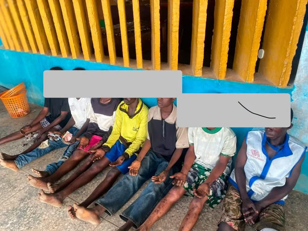 Osun State Police operation targeting suspected cultism and criminal hideouts in Osogbo, Osun State, Nigeria.