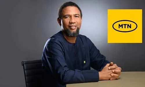 Nigerian smartphone user checking mobile data usage as MTN explains why data bundles finish quickly.
