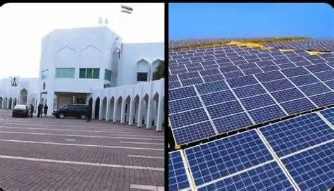 Solar power project at the Aso Rock Presidential Villa in Abuja, Nigeria, amid debate over the ₦10 billion investment and national electricity supply.