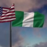 U.S. and Nigerian flags displayed side by side during Nigeria’s 66th Independence Anniversary, highlighting US-Nigeria diplomatic relations.