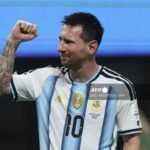 Lionel Messi during his Argentina national team career, ahead of receiving an honorary doctorate from the University of Buenos Aires.